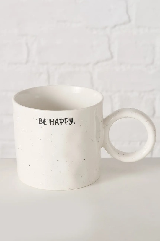 Boltze kubek Be Happy 420 ml 2057202 biały AA00