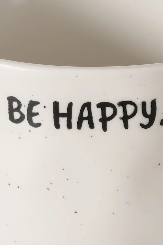 Чашка Boltze Be Happy 420 ml білий 2057202