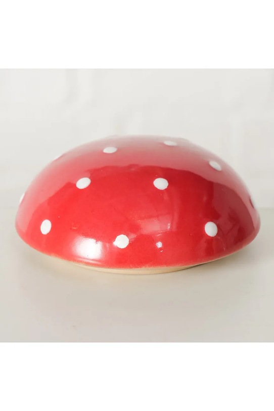 Boltze kubek z pokrywką Funghi 430 ml 2060537 biały