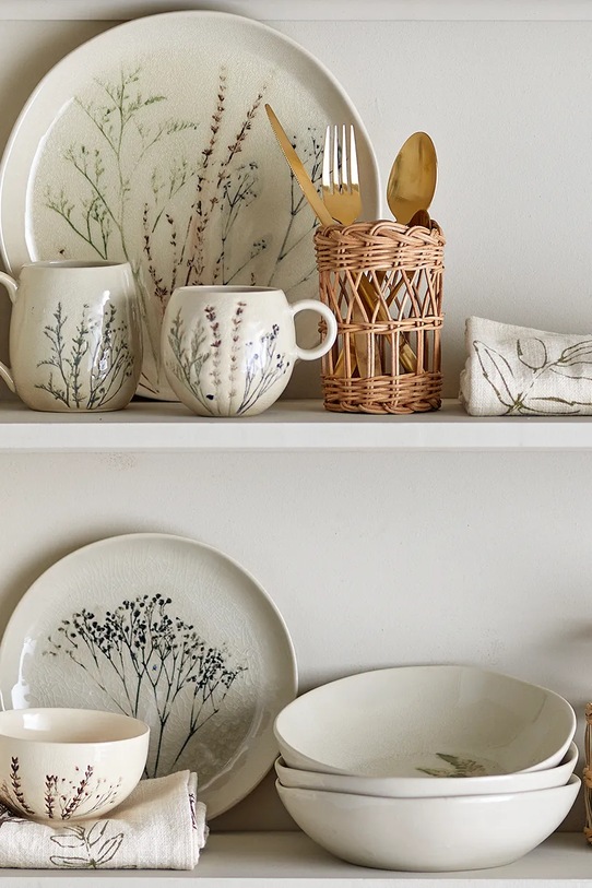 Bloomingville bögre készlet Bea 250 ml 4 db bézs 82061548