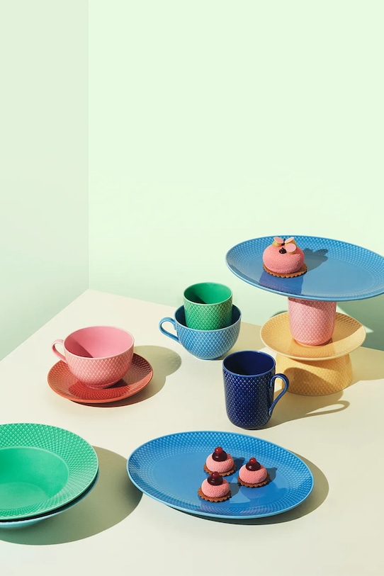 Hrnek Lyngby Rhombe 330 ml 201968 námořnická modř AA00