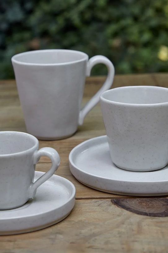 Costa Nova filiżanka ze spodkiem Lagoa 210 ml 6-pack LOCS02.PDR.SET6 beżowy AA00