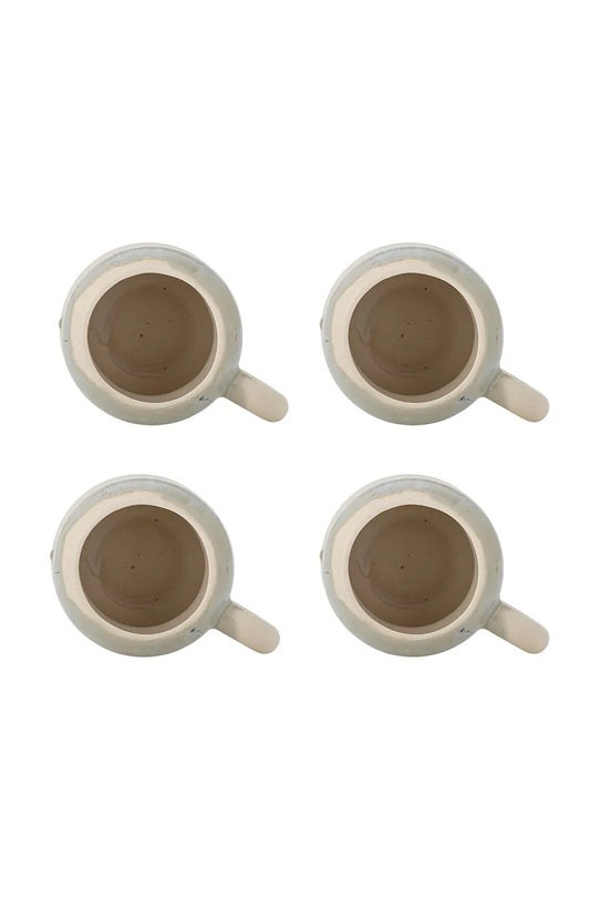 Bloomingville zestaw kubków Luna 9 x 10 cm 4-pack 82062967 beżowy AA00