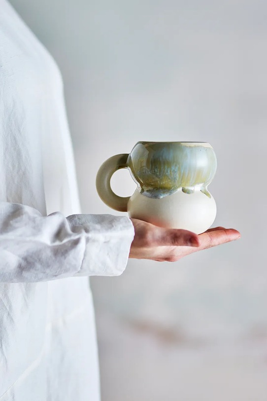 Sada pohárov Bloomingville Luna 9 x 10 cm 4-pak béžová 82062967