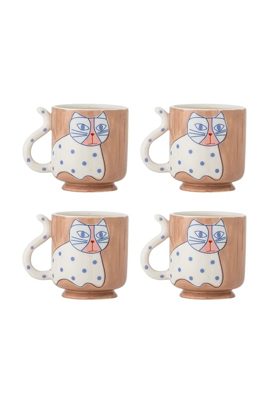 Bloomingville zestaw kubków Missy 325 ml 4-pack multicolor 82063040