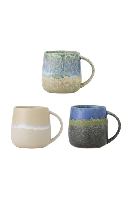 Bloomingville zestaw kubków Cloe 460 ml 3-pack multicolor 82072530