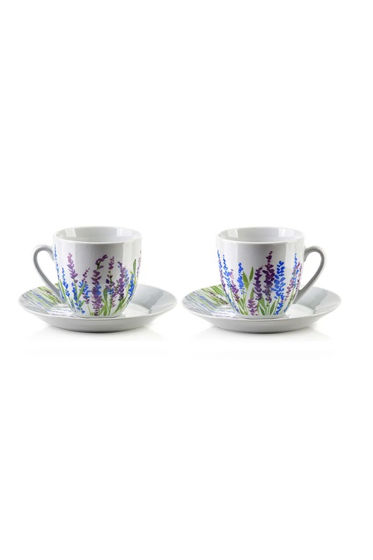 Набор чашек с блюдцами Affek Design Joy 250 ml 6 шт мультиколор HTTC5601.PROM