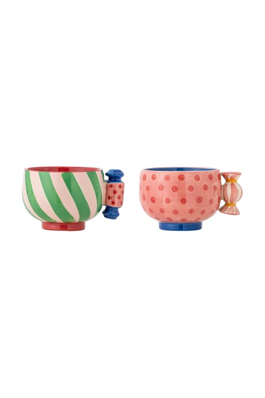 Bloomingville zestaw kubków Caramella 250 ml 2-pack multicolor 82062879