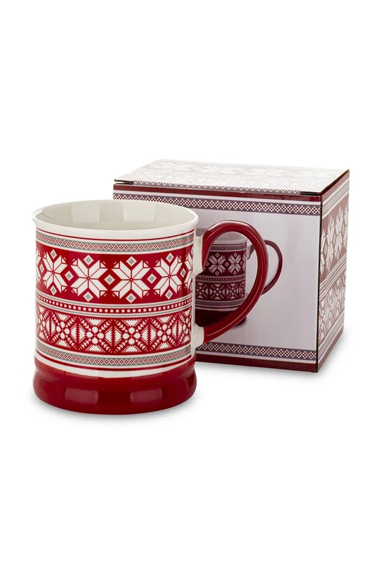 home & lifestyle kubek 10 x 13,5 x 9,5 cm czerwony 171960