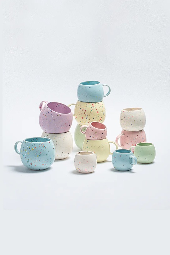 Egg Back Home zestaw kubków 90 ml 6-pack multicolor 1211.6H7D.MT.MixT