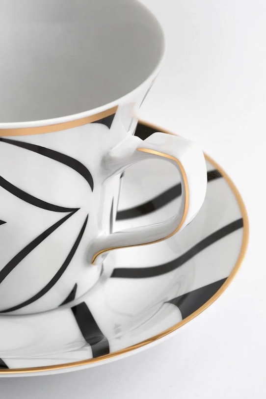 La Mania filiżanka ze spodkiem Bauhaus 200 ml 5905549406342 multicolor AA00