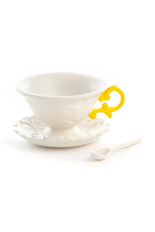 Seletti filiżanka ze spodkiem I-Wares 300 ml biały 09858.