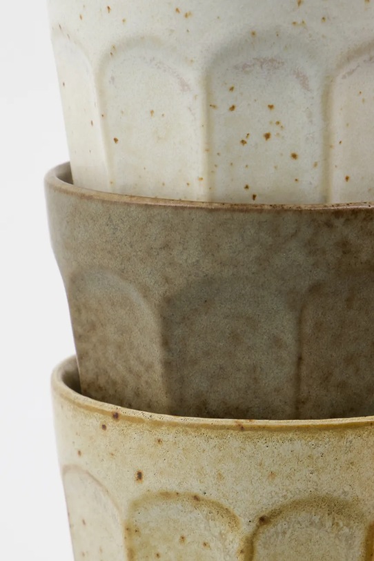 House Doctor zestaw kubków HDArch 240 ml 3-pack 206261210 multicolor AA00