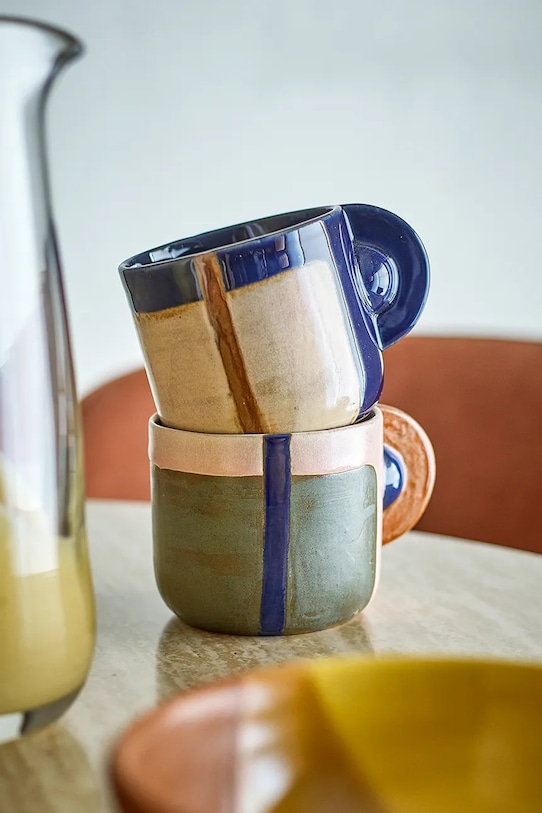 Sada pohárov Bloomingville Bolivia 350 ml 2-pak 82063178 viacfarebná AA00