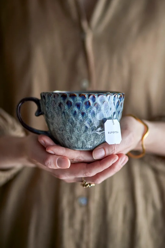 Набор кружек Bloomingville Katrina 365 ml 4 шт голубой 82072690