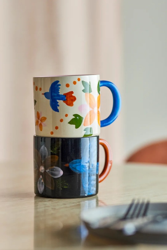 Σετ φλιτζάνια Bloomingville Maricala 300 ml 2-pack πολύχρωμο 82063234