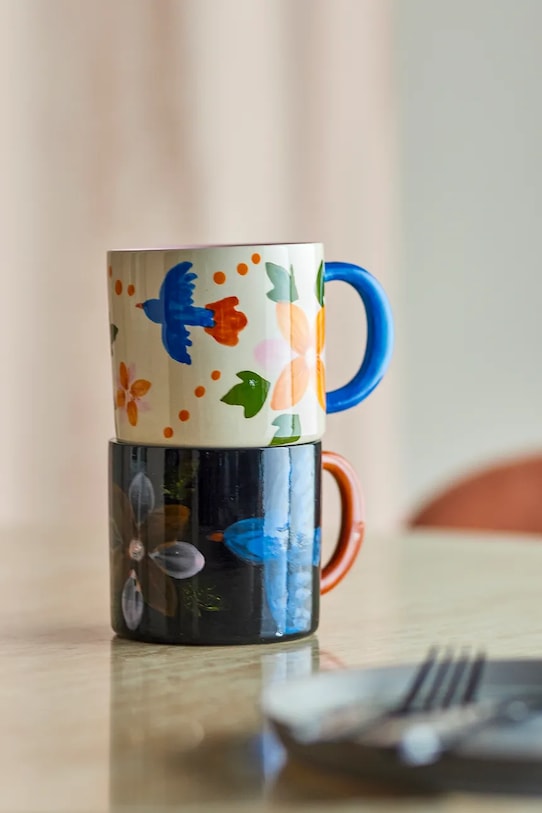 Σετ φλιτζάνια Bloomingville Maricala 300 ml 2-pack πολύχρωμο 82063234