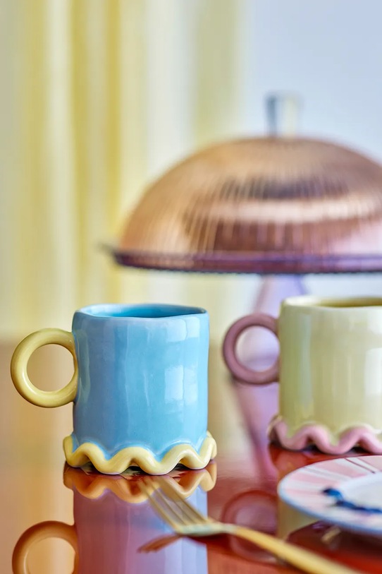 Sada pohárov Bloomingville Polly 350 ml 2-pak 82063145 viacfarebná AA00