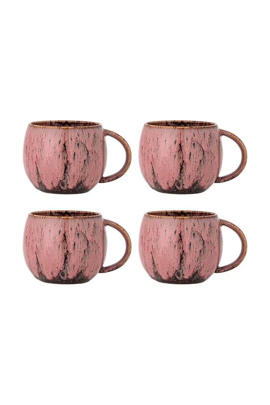 Sada pohárov Bloomingville Rayen 390 ml 4-pak ružová 82072391