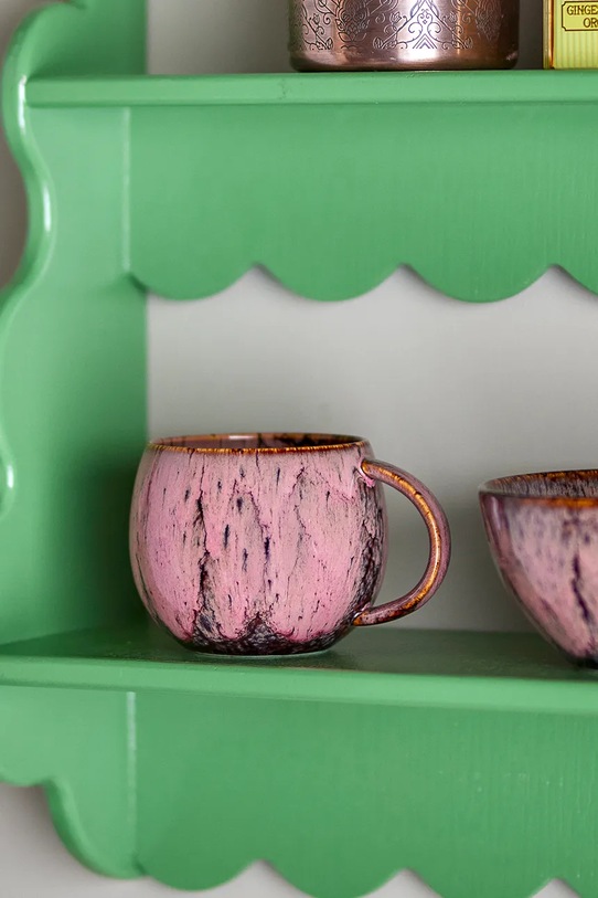 Sada pohárov Bloomingville Rayen 390 ml 4-pak ružová 82072391