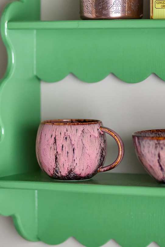 Sada pohárov Bloomingville Rayen 390 ml 4-pak ružová 82072391