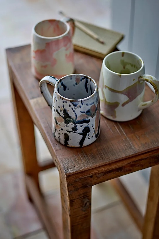 Набор кружек Bloomingville Winnie 370 ml 4 шт 82072794 розовый