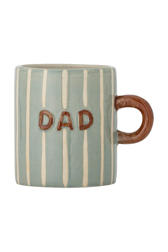 Bloomingville kubek z kamionki 8 x 9 cm niebieski 82063181