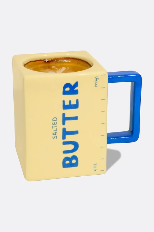 DOIY cană din ceramică 460 ml DYMUGBU galben AA00