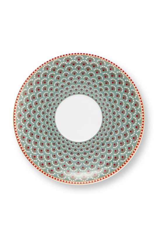 Pip Studio filiżanka ze spodkiem z porcelany szkliwionej 300 ml multicolor 51004221