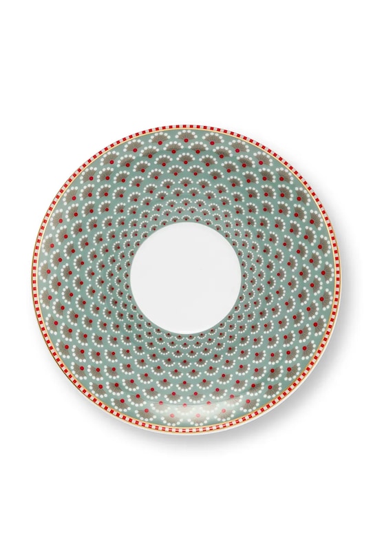 Pip Studio filiżanka ze spodkiem z porcelany szkliwionej 300 ml multicolor 51004221