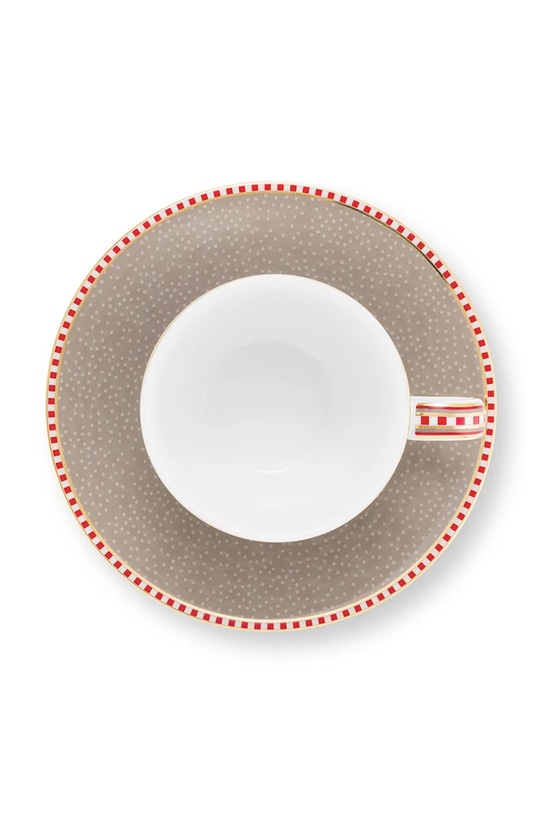 Pip Studio csésze csészealjjal porcelán 120 ml 51004216 többszínű AA00