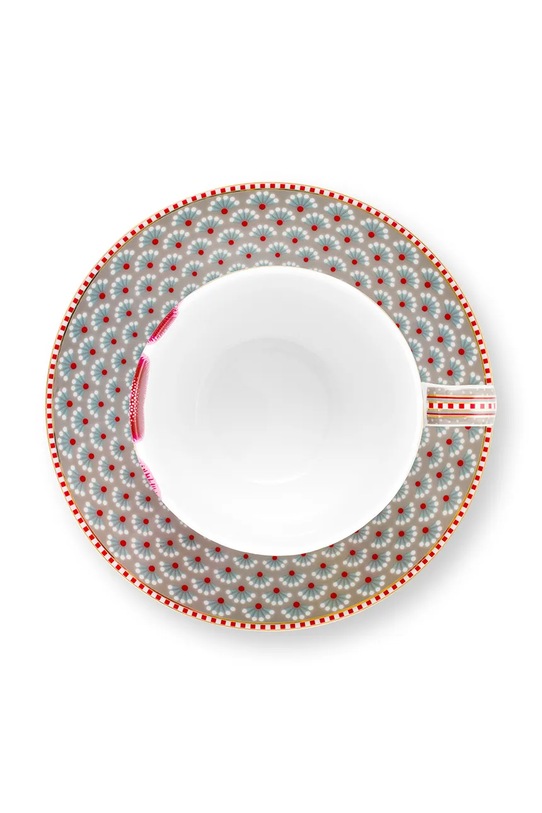 Kuchnia i bar Pip Studio filiżanka ze spodkiem z porcelany szkliwionej 300 ml 51004217 multicolor