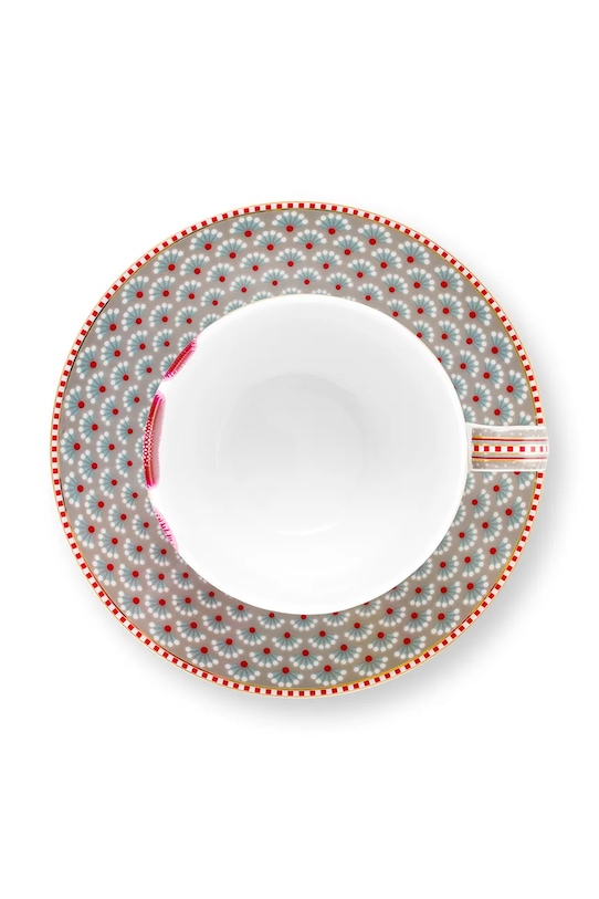 Kuchnia i bar Pip Studio filiżanka ze spodkiem z porcelany szkliwionej 300 ml 51004217 multicolor