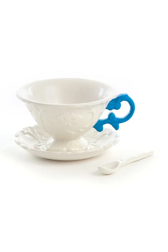 Seletti filiżanka do herbaty z porcelany niebieski 09858.AZZ