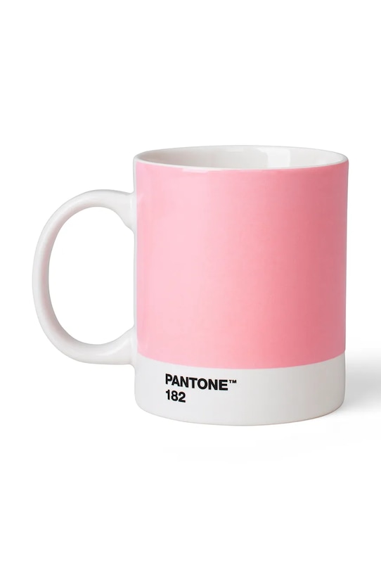 Pantone kubek z porcelany 375 ml różowy 101030182
