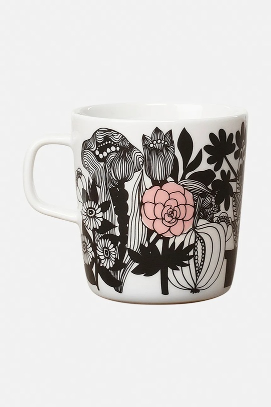 Marimekko kubek z kamionki 400 ml czarny 067847.093