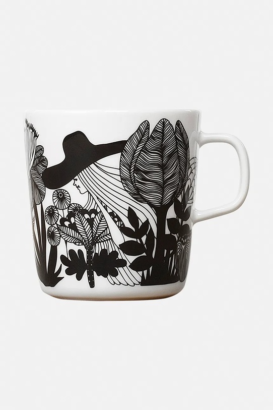 Marimekko kubek z kamionki 400 ml 067847.093 czarny AA00