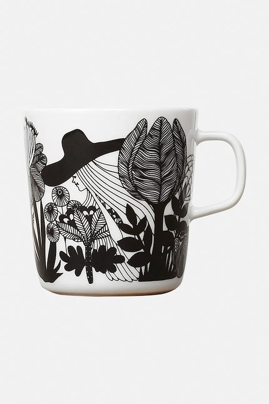 Marimekko kubek z kamionki 400 ml 067847.093 czarny AA00