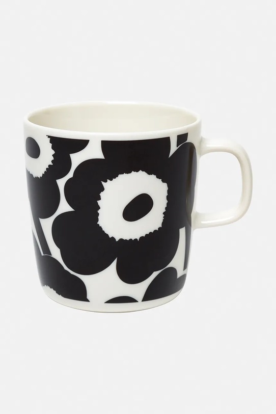 Marimekko kubek z kamionki 400 ml czarny 070636.190