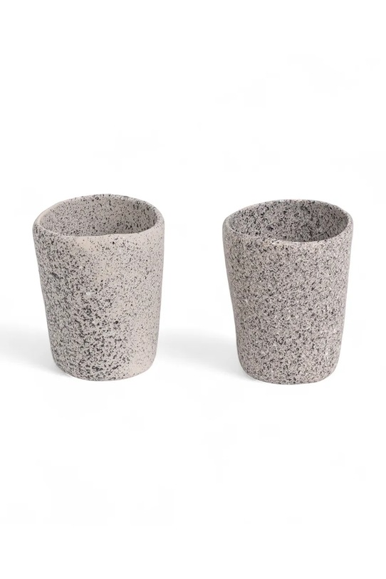 Seletti komplet lončkov iz porcelana 8,3 x 8 x 10,1 cm bež 10555