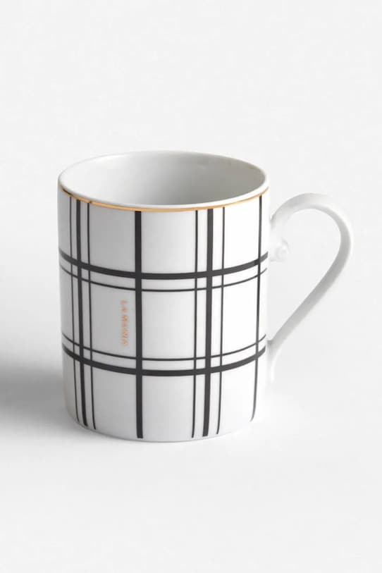 La Mania kubek z porcelany 300 ml biały 5905549435397