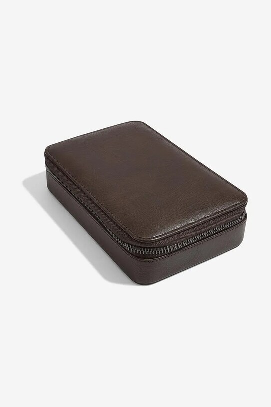 Stackers etui podróżne na spinki 74329 brązowy AA00