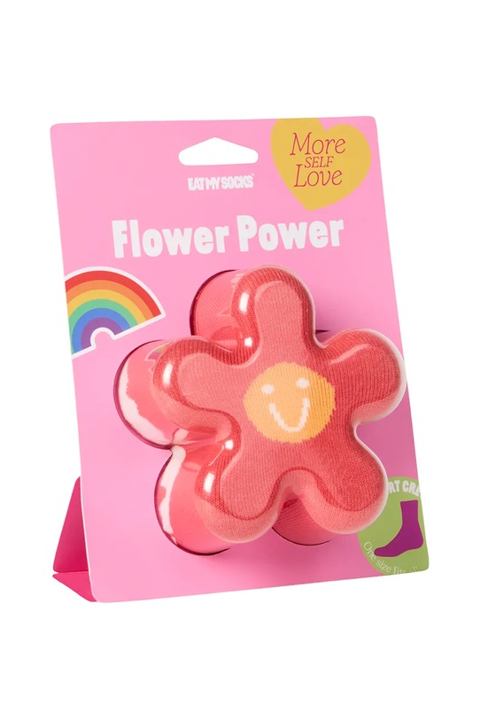 Ponožky Eat My Socks Flower Power vícebarevná EMSNSCFPRE