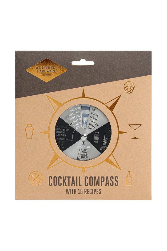 Gentlemen's Hardware unealtă multifuncțională Bar Compass GEN854UK gri AA00