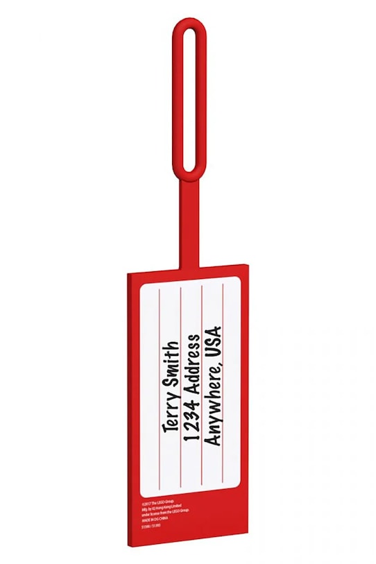 Lego zawieszka do bagażu 52002. czerwony AA00