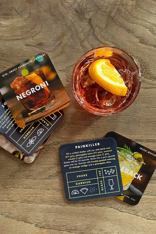 Колода барных карт Luckies of London Mixologist мультиколор LK.IAGMO