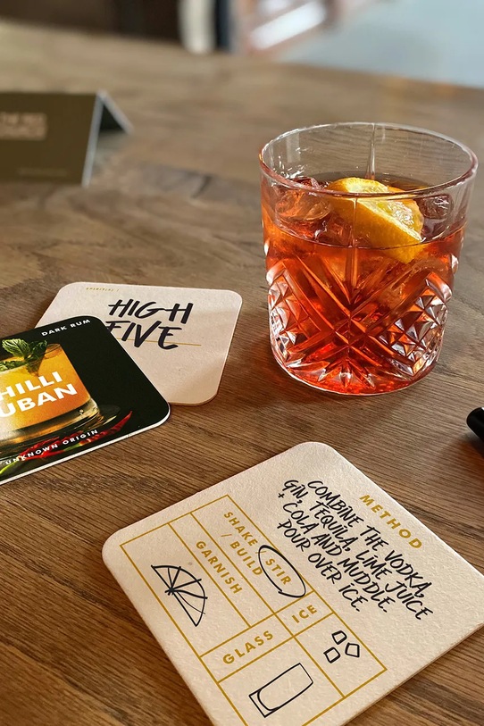 Luckies of London talia kart barowych Mixologist LK.IAGMO multicolor