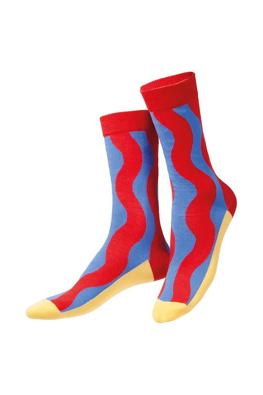 Nogavice Eat My Socks Curvies EMSNOCCURV rdeča AA00