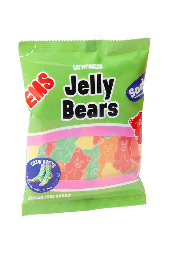 Ponožky Eat My Socks Jelly Bear vícebarevná EMSNOCJEBE