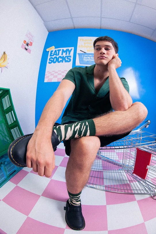 Eat My Socks șosete Fizzy Bubbles multicolor EMSNOCFIBU